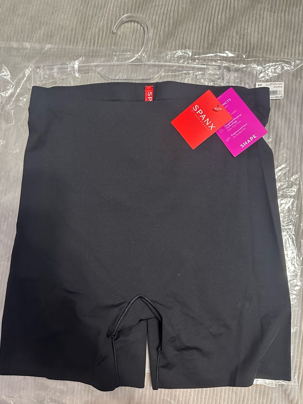 SPANX Thinstincts Girl Shorts Black Shapewear Brand New with packaging S